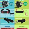 16 PCS Premium Quality - Pro Resistance Rubber Band Set by LYNXSOUL