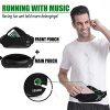 USHAKE Running Belt with Extender Belt, Bounce Free Pouch Bag
