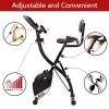 EXIA Folding Magnetic Exercise Bike with Pulse Sensor