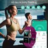 Fitness Trackers-Activity Tracker Watch with Heart Rate Blood Pressure Monitor