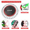 FirstE 40'' Portable Fitness Trampolines, Foldable Mini Trampoline