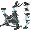 pooboo Indoor Cycling Bike, Belt Drive Indoor Exercise Bike