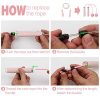 HanTech Ropeless Jump Rope Suitable for Speed Jumping Rope