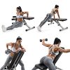 RitFit Adjustable, Foldable Utility Weight Bench for Home Gym