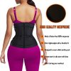 QEESMEI Neoprene Sweat Waist Trainer Corset Trimmer Belt