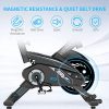 Indoor Exercise Bike, pooboo Magnetic Cycling Bike Belt