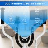 Elliptical Training Machine with LCD Monitor Full-Body
