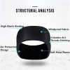 ChinFun Windproof Thermal Fleece Ear Warmers Sports Headband - Comfortable & Versatile Ear Muffs for Cold Weather 