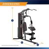 Marcy 150-lb Multifunctional Home Gym Station
