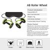 Bluerise Multifunctional Ab Roller Wheel for Abdominal Exercise