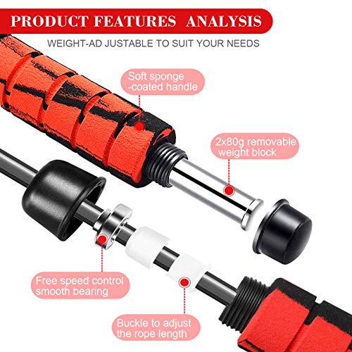 Master Every Space: Weighted Cordless Jump Rope for All Levels