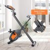 MaxKare Folding Exercise Bike Stationary Magnetic Exercise Bike