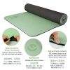 Pro Yoga Mat Eco Friendly Non Slip Fitness Exercise Mat