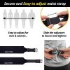 Running Belt, Fully Adjustable Fastener, Fitness Waist Belt
