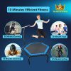 leikefitness Professional Gym Workout 50" Fitness Trampoline