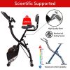 EXIA Folding Magnetic Exercise Bike with Pulse Sensor
