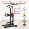 GY613 Dip Station Power Tower, Strength Training Workout Equipment