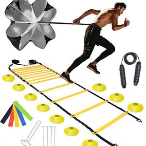 Speed Agility Ladder & Cones Training Set -Workout Equipment Set