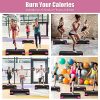 Goplus Step Platform, 26" Adjustable Aerobic Exercise Step Deck