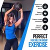 Exercise Ball, Durable Rubber, Consistent Weight Distribution
