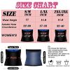 Fitever Women's Sauna Suit Waist Trimmer Polymer Sauna Belt