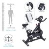 MaxKare Stationary Bike Belt Drive Indoor Cycling Bike