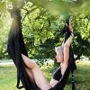 Aerial Yoga Swing Set - Yoga Hammock Swing - Trapeze Yoga Kit