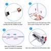 Gaoykai Weighted Jump Rope for Handle,Adjustable TPU Wire Rope