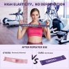 OMERIL Resistance Loop Exercise Bands Set – 5 Levels with Carry Bag & Instruction Guide