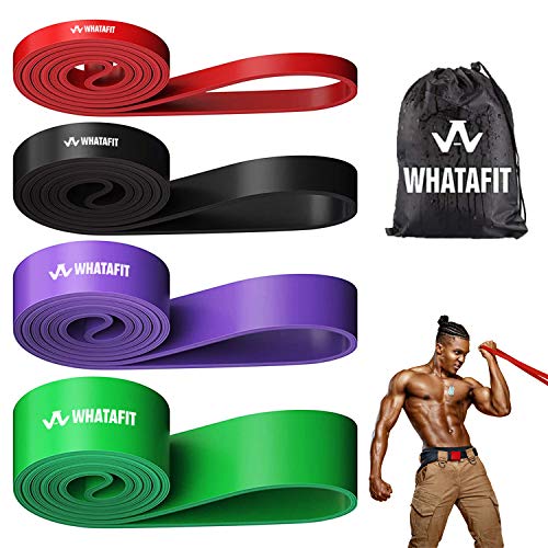Whatafit Pull Up Assist Bands Resistance Stretch Band for Men and Women