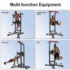 WEALLNERSSE Power Tower Workout Dip Station Adjustable