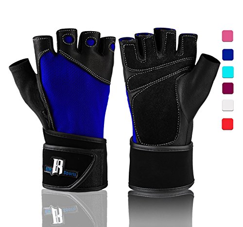 RIMSports Weight Lifting Gloves with Wrist Support
