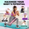 MhIL 5 Resistance Bands - Best Exercise Bands for Women and Men