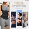 FeelinGirl Body Tummy Shaper Slimming Latex Waist
