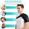 Heated Shoulder Wrap with Massage, Electric Shoulder Heating Pad