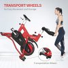 pooboo Exercise Bike Indoor, Belt Drive Cycling Bike Stationary