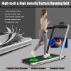 Goplus 2 in 1 Folding Treadmill, 2.25HP Under Desk Electric Treadmill