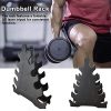 GEZICHTA Dumbbell Rack Fitness Tower Stand 5 Layers