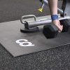 CyclingDeal Exercise Fitness Mat - 3'x6' Soft - For Treadmill