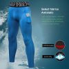 Yuerlian Men's Compression Pants Running Tights Cool Dry