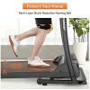 Portable Electric Folding Treadmill, Famistar Motorized Running Jogging Machine