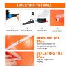 Office, Yoga, Balance, Exercise Ball Chair with Resistance Bands