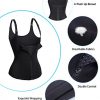Nebility Women Waist Trainer Corset Zipper Vest Body Shaper