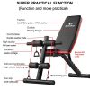 Adjustable Weight Bench, Utility Barbell Lifting Press