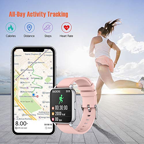 Smart Watch, Fitness Tracker Watches for Women, 1.69" Touch Screen