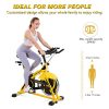 MaxKare Stationary Bike Belt Drive Indoor Cycling Bike 44lbs