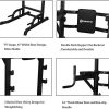 PUPZO Pull Up Bars Power Tower Workout Dip Stands
