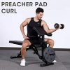 Mikolo Adjustable Weight Bench, Foldable Exercise Workout Bench