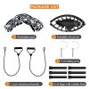 Fitness Trampoline Trainer with Resistance Bands