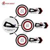 Intent Sports Yoga Ball Chair – Stability Ball with Inflatable Stability Base